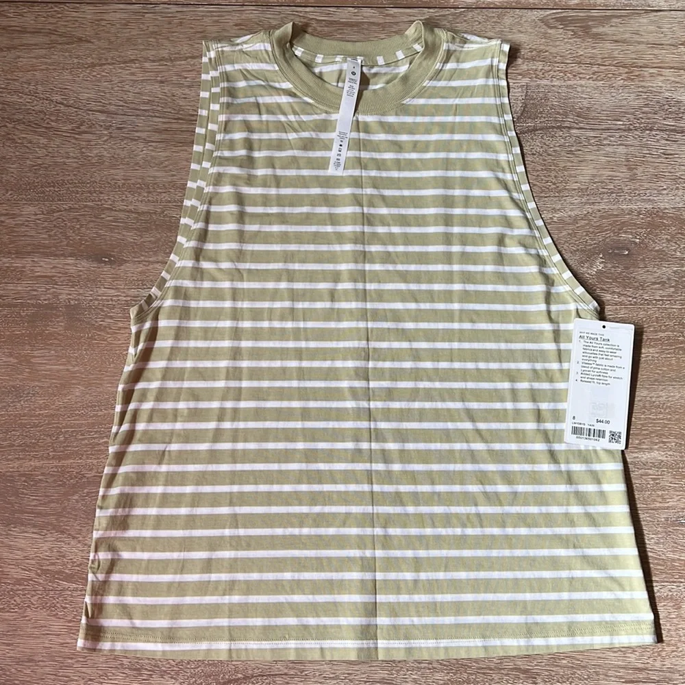 Lululemon All Yours Tank Size 8 - Picture 3 of 5